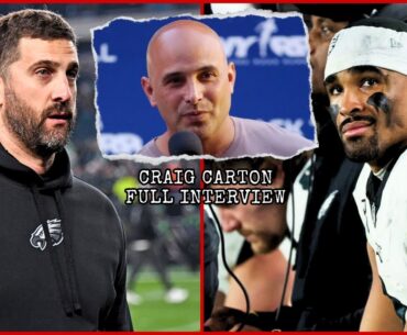 Craig Carton SPEAKS! Talking Eagles Locker Room PROBLEMS, Jalen Hurts, Nick Sirianni & more