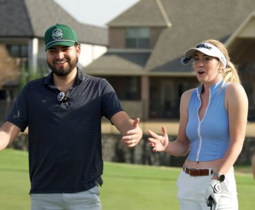 FIRST IRL GOLF STREAM | Grace Charis