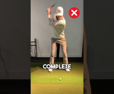 How To Stop Bending Your Left Arm In Your Golf Swing!