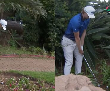 Pro Golfer Gets Stuck In Jungle