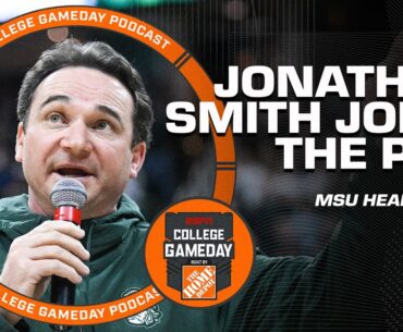 Michigan State HC Jonathan Smith's arrival to the BIG TEN 👀 | College GameDay Podcast
