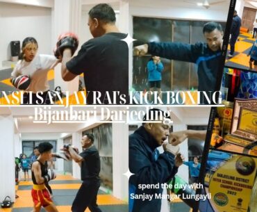SENSEI SANJAY RAI's KICK BOXING School Bijanbari Darjeeling #viral #darjeeling #youtube #kickboxing