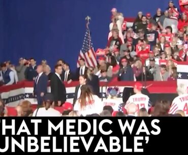 SHOCK MOMENT: Trump Abruptly Stops NC Rally Speech When Attendee Suffers Medical Emergency