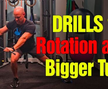 3 Drills for More Rotation and Bigger Turn in your Golf Swing