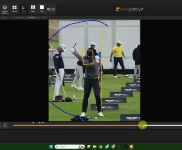 Beau Hossler Front View Iron Analysis - Genesis Invitational 2024