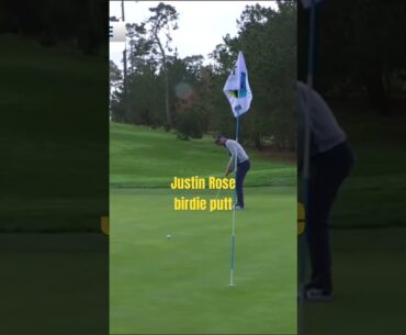 Witness The Epic Justin Rose Birdie Shot