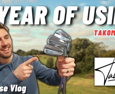 17 Handicap Golfers Thoughts ONE YEAR LATER ! - Takomo 101t Irons (break 45 golf vlog) EVERY SHOT
