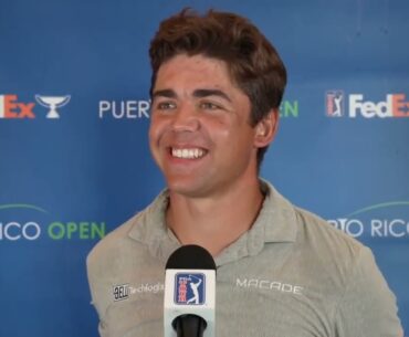 Garrick Higgo Thursday Interview Day 1 2024 Arnold Palmer Invitational © PGA Tour