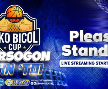 LIVE: AKO BICOL CUP SORSOGON | GAME 2 - DONSOL VS PILAR