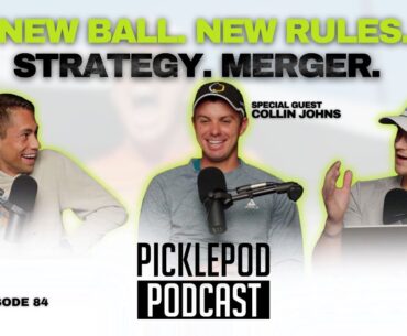 Collin Johns gets technical, pickleball strategy talk