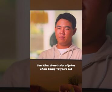 Tom Kim Your New Favorite Golfer   #golf #shorts #netflix #fullswing