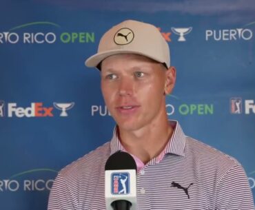 Matti Schmid Friday Interview Day 2 2024 Puerto Rico Open © PGA Tour