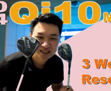 KevinGolf【裝備組】Taylormade Qi10 max 3 wood / Rescue Review