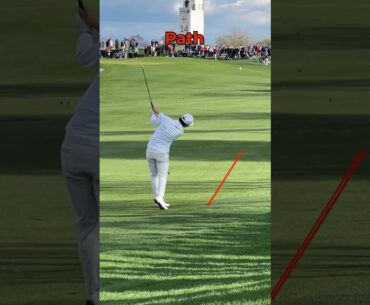 Draw It Like Min Woo Lee #golf #golfskill #golfingbuddies #golfswing #golftechnique