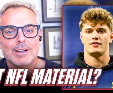 Why Michigan QB J.J. McCarthy’s game won’t translate to NFL | Colin Cowherd NFL
