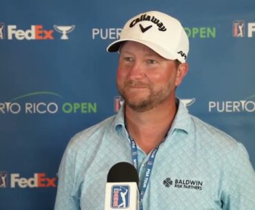 Brice Garnett Friday Interview Day 2 2024 Puerto Rico Open © PGA Tour