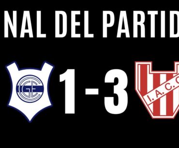 🔴 INSTITUTO GOLEÓ 3 A 1 A GIMNASIA