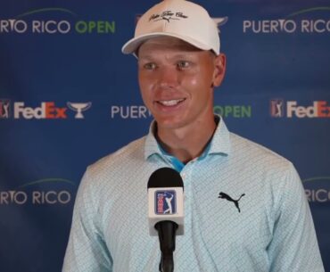 Matti Schmid Saturday Interview Day 3 2024 Puerto Rico Open