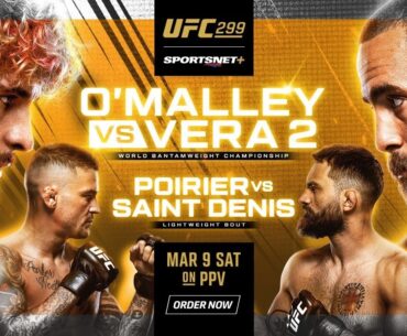 UFC 299 LIVE O'MALLEY VS VERA 2 LIVESTREAM & FULL FIGHT COMPANION