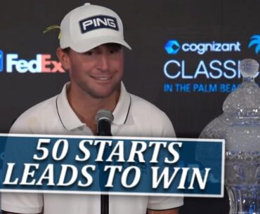Austin Eckroat Achieves 1st PGA Tour Win In 50th Start
