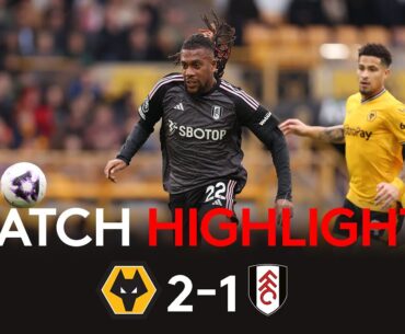 HIGHLIGHTS | Wolves 2-1 Fulham | Tough Loss On The Road