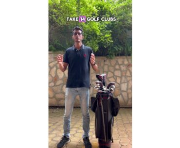 Clubs in Golf and Basics for Beginners under 2 minutes (Wait for the closeup of the clubs)