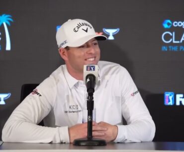 Max Greyserman Tuesday Press Conference 2024 Cognizant Classic in The Palm Beaches