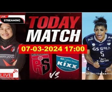 live Kovo VolleyBall Red Spark VS GS Caltex