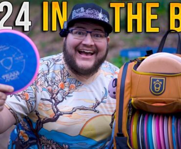 What CHANGES did I make in my DISC GOLF BAG for the 2024 season?