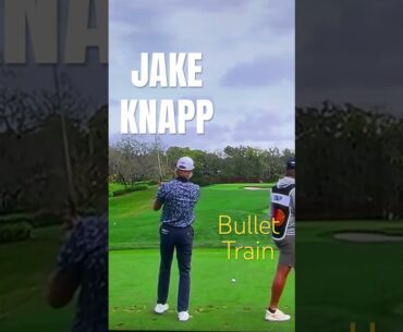 JAKE KNAPP BULLET TRAIN SHOT KNOCK DOWN #golfswing #golftips #golf #golfingtips #diy #shorts