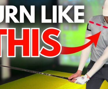 The Easiest Way To Turn Your Shoulders In The Driver Swing!