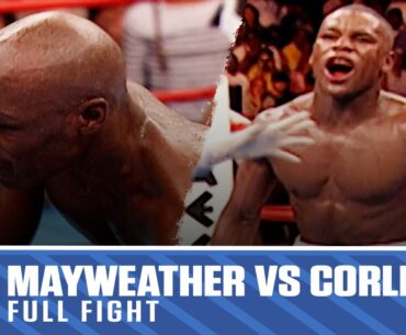 MAYWEATHER TELLS HIM TO STOP CRYING | FREE FIGHT | Floyd Mayweather vs DeMarcus Corley