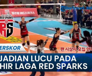 Kejadian Lucu Akhir Laga Red Sparks vs Gs Caltex: Park Hye-min dan Yeum Hye-seon BEREBUT PELUK Mega
