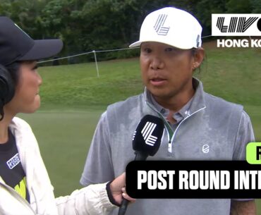 INTERVIEW: Anthony Kim "Grateful For Opportunity" After Carding 65:  | LIV Golf Hong Kong
