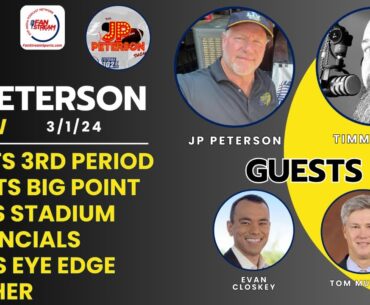 JP Show 3/1: #Bolts 3rd Period Meltdown | #Rays Stadium Finances | #Bucs Eye Edge Rusher