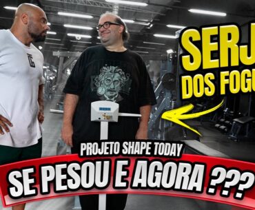 SERJÃO SE PESOU, SERÁ QUE ELE ENGORDOU ???