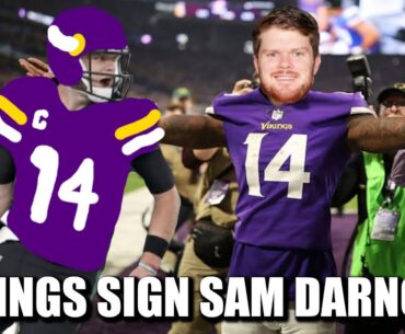 Minnesota Vikings Sign QB Sam Darnold to a 1-Year, $10M Deal