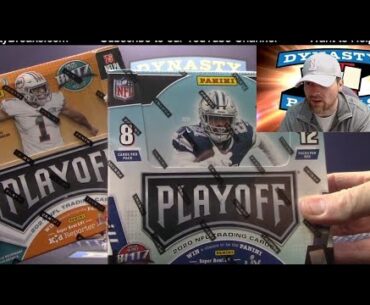 2020 2021 Playoff Football Card 5 Box Mixer Case Break #3   Sports Cards