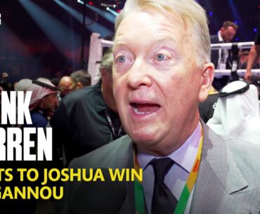 Frank Warren Reacts To "Devastating" Anthony Joshua KO vs Ngannou