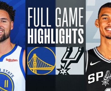 WARRIORS at SPURS | FULL GAME HIGHLIGHTS | March 11, 2024