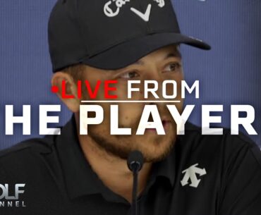Xander Schauffele reacts to Jay Monahan's comments | Live From The Players | Golf Channel