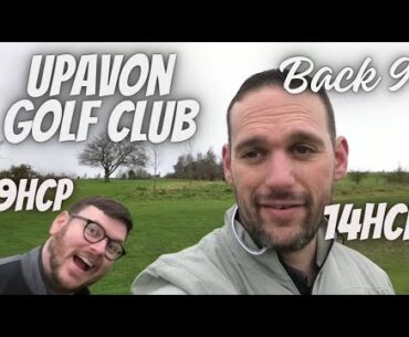 14 handicap Vs 19 handicap - Great Winter Course - Upavon Golf Club - Back 9