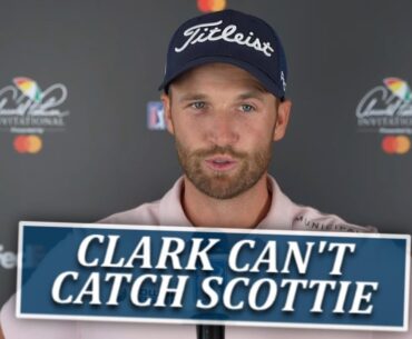 Wyndham Clark Contends, But Can't Catch Scottie Scheffler