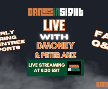 CanesInSight Live: Early Spring Greentree impressions | Fan Q&A