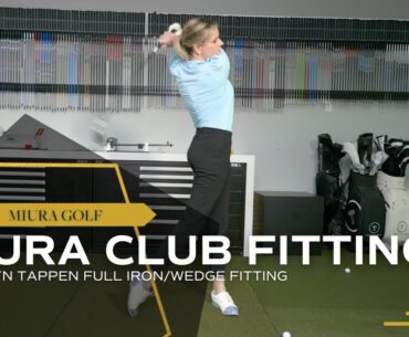 Kathryn Tappen gets fit for Miura Irons and Wedges