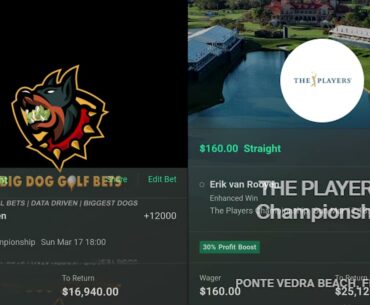 Golf Bets:  2024 The Players
