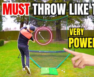 How THROWING my club in a lesson WILL transform your golf swing!