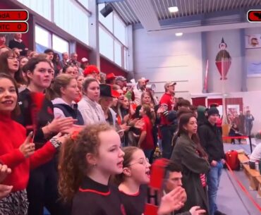 13.Spiel 1HF DM-Hallenhockey Männliche U18 Club an der Alster vs. Gladbacher HTC 25.02.24 Livestream