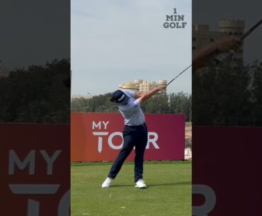 Ewen Ferguson Driver Swing at Ras Al Khaimah Championship #golf #golfswing