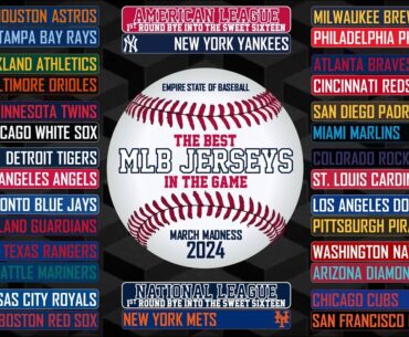ESB Bracket Best MLB Jerseys! (Round of 30)